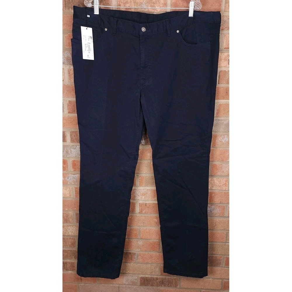 Maus & Hoffman Mens Sz 44x33 Blue James Stretch Jean Pants Denim NEW